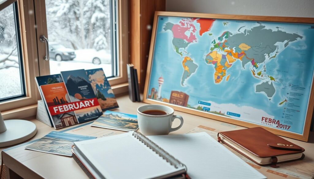 February travel planning